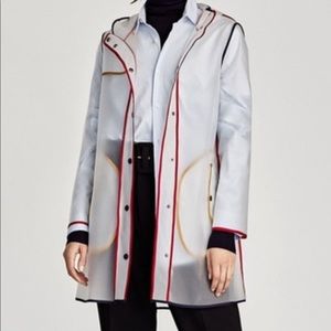 Zara transparent Raincoat